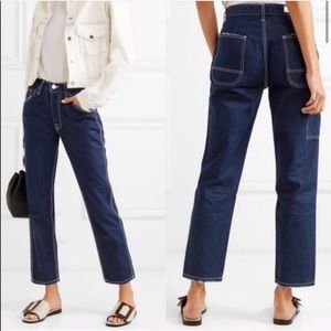 GRLFRND || dark denim Janice carpenter jeans sz 25